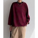 幾何学ジャカード袖パフプルオーバー | Lbc with Life | 詳細画像9