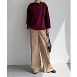 幾何学ジャカード袖パフプルオーバー | Lbc with Life | 詳細画像10