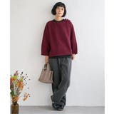 幾何学ジャカード袖パフプルオーバー | Lbc with Life | 詳細画像5