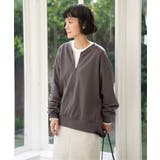 ハーフジップ裏毛プルオーバー | Lbc with Life | 詳細画像18