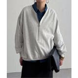 ハーフジップ裏毛プルオーバー | Lbc with Life | 詳細画像25