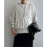 ハーフジップ裏毛プルオーバー | Lbc with Life | 詳細画像26