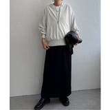 ハーフジップ裏毛プルオーバー | Lbc with Life | 詳細画像28