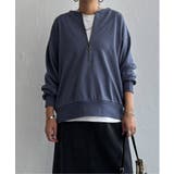 ハーフジップ裏毛プルオーバー | Lbc with Life | 詳細画像2