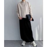 裏起毛ドロストニット切り替えプルオーバー | Lbc with Life | 詳細画像2