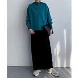 裏起毛ドロストニット切り替えプルオーバー | Lbc with Life | 詳細画像6