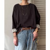 チャコール | レース切り替えプルオーバー | Lbc with Life