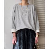 グレー | レース切り替えプルオーバー | Lbc with Life