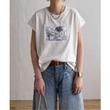 冷感フレンチスリーブ刺繍Tシャツ | Lbc with Life | 詳細画像1 