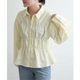 イエロー | ブロードシャーリングシャツ | VENCE share style【WOMEN】