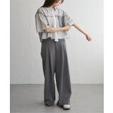 ストライプチュールカブセSSシャツ | VENCE share style【WOMEN】 | 詳細画像11