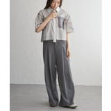 ストライプチュールカブセSSシャツ | VENCE share style【WOMEN】 | 詳細画像13