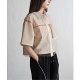 ストライプチュールカブセSSシャツ | VENCE share style【WOMEN】 | 詳細画像14