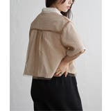 ストライプチュールカブセSSシャツ | VENCE share style【WOMEN】 | 詳細画像16