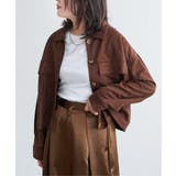 カットスェードオーバーシャツ | VENCE share style【WOMEN】 | 詳細画像17 