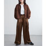 カットスェードオーバーシャツ | VENCE share style【WOMEN】 | 詳細画像21 