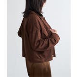 カットスェードオーバーシャツ | VENCE share style【WOMEN】 | 詳細画像22 