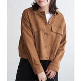 カットスェードオーバーシャツ | VENCE share style【WOMEN】 | 詳細画像1 