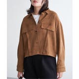 カットスェードオーバーシャツ | VENCE share style【WOMEN】 | 詳細画像2 