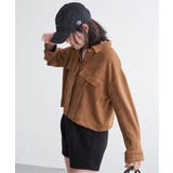 カットスェードオーバーシャツ | VENCE share style【WOMEN】 | 詳細画像4 