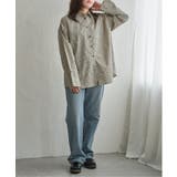 チェックオーバーサイズPKシャツ | VENCE share style【WOMEN】 | 詳細画像9 