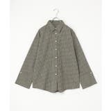 チェックオーバーサイズPKシャツ | VENCE share style【WOMEN】 | 詳細画像16 