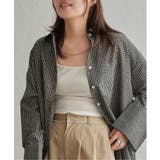 チェックオーバーサイズPKシャツ | VENCE share style【WOMEN】 | 詳細画像7 