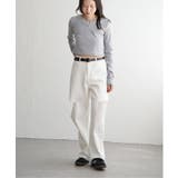 テレコハーフジップクロップドプルオーバー | VENCE share style【WOMEN】 | 詳細画像7 