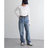 テレコハーフジップクロップドプルオーバー | VENCE share style【WOMEN】 | 詳細画像13 