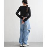 テレコハーフジップクロップドプルオーバー | VENCE share style【WOMEN】 | 詳細画像26 