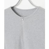 テレコハーフジップクロップドプルオーバー | VENCE share style【WOMEN】 | 詳細画像35 