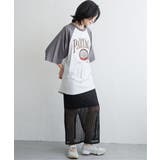 カレッジ配色ラグランT | VENCE share style【WOMEN】 | 詳細画像19 