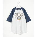 カレッジ配色ラグランT | VENCE share style【WOMEN】 | 詳細画像23 