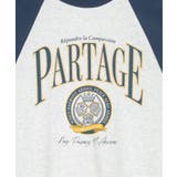 カレッジ配色ラグランT | VENCE share style【WOMEN】 | 詳細画像25 