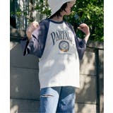 カレッジ配色ラグランT | VENCE share style【WOMEN】 | 詳細画像3 