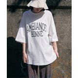 ホワイト | AMBIANCE ラグランT | VENCE share style【WOMEN】
