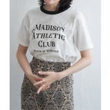 オフホワイト | MADISONリンガーT | VENCE share style【WOMEN】