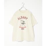 オフホワイト | キャラプリントTシャツ | VENCE share style【WOMEN】