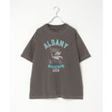 チャコール | キャラプリントTシャツ | VENCE share style【WOMEN】