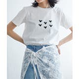 オーガンジーハートTシャツ | VENCE share style【WOMEN】 | 詳細画像12 