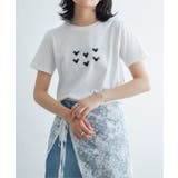 オーガンジーハートTシャツ | VENCE share style【WOMEN】 | 詳細画像14 