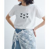 オーガンジーハートTシャツ | VENCE share style【WOMEN】 | 詳細画像17 