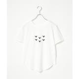 オーガンジーハートTシャツ | VENCE share style【WOMEN】 | 詳細画像18 