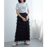 オーガンジーハートTシャツ | VENCE share style【WOMEN】 | 詳細画像6 