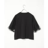 チュールスリーブTシャツ | VENCE share style【WOMEN】 | 詳細画像7