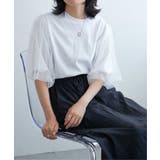 チュールスリーブTシャツ | VENCE share style【WOMEN】 | 詳細画像16