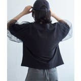 チュールスリーブTシャツ | VENCE share style【WOMEN】 | 詳細画像21