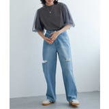 チュールスリーブTシャツ | VENCE share style【WOMEN】 | 詳細画像29
