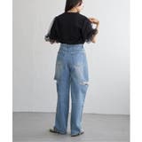 チュールスリーブTシャツ | VENCE share style【WOMEN】 | 詳細画像39 