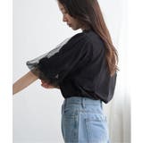 チュールスリーブTシャツ | VENCE share style【WOMEN】 | 詳細画像43 
